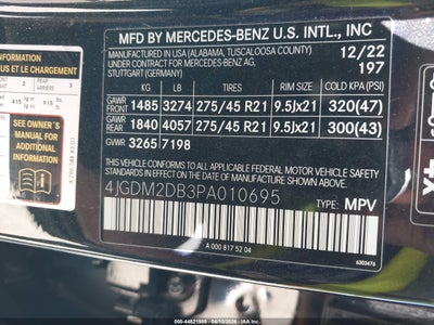 MERCEDES-BENZ EQS 450+ SUV