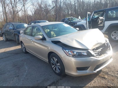 2014 Honda Accord 2.4 Lx Beige Lot 111044823513 Vin 1HGCR2F38EA266580