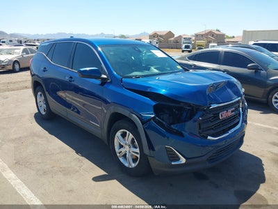 2020 Gmc Terrain 1.5 Fwd Sle blue Lot 111044824801 Vin 3GKALMEV4LL110892