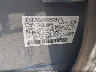 ACURA MDX