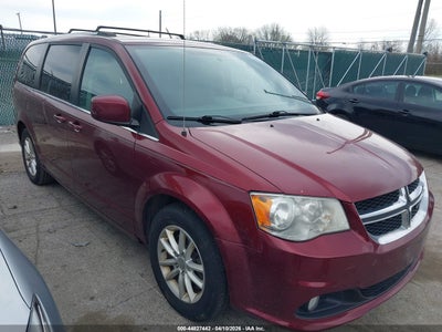 2018 Dodge Caravan 3.6 Grand Sxt red Lot 111044827442 Vin 2C4RDGCG3JR207244