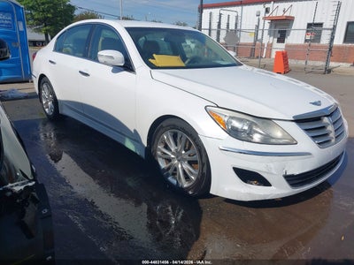 2014 Hyundai Genesis 3.8 white Lot 111044831456 Vin KMHGC4DD4EU261816