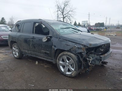 1C4NJCEB4HD141365 2017 Jeep Compass 2.4 Latitude Fwd Black