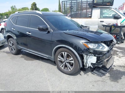 2018 Nissan Rogue 2.5 Sl black Lot 111044836175 Vin JN8AT2MT6JW464358