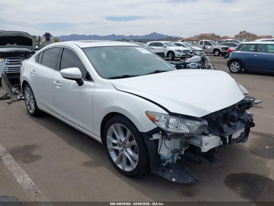 2016 Mazda 2.5 201 I Touring white Lot 111044836364 Vin JM1GJ1V53G1455404