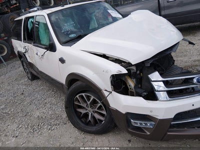 2017 Ford Expedition 3.5 El King Ranch white Lot 111044837665 Vin 1FMJK1HT4HEA65690