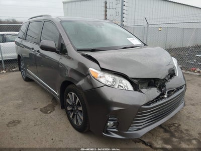 2020 Toyota Sienna 3.5 Xle grey Lot 111044839013 Vin 5TDDZ3DC2LS233280