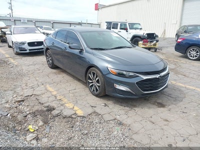 1G1ZG5ST4MF040097 2021 Chevrolet Malibu 1.5 Fwd Rs grey