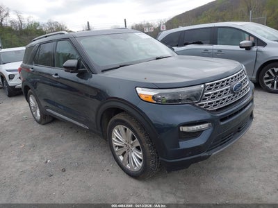 2022 Ford Explorer 2.3 Limited blue Lot 111044843548 Vin 1FMSK8FH9NGA61291