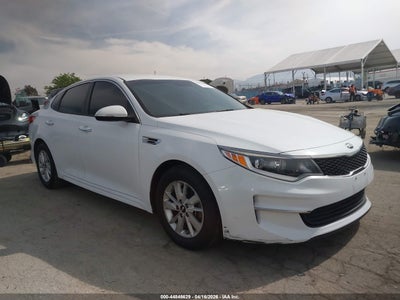 2017 Kia Optima 2.4 Lx white Lot 111044846629 Vin 5XXGT4L38HG148474