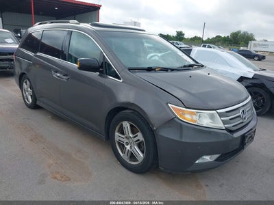 2012 Honda Odyssey 3.5 Touring/Touring Elite grey Lot 111044847459 Vin 5FNRL5H96CB001593