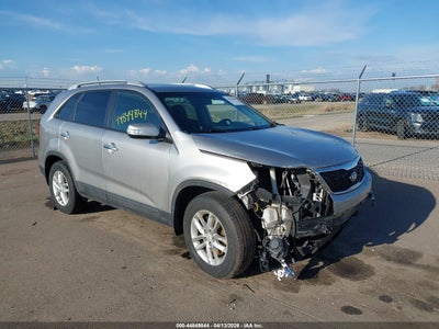 2015 Kia Sorento 2.4 Lx silver Lot 111044849844 Vin 5XYKTDA68FG636646