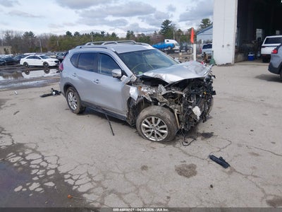 2017 Nissan Rogue 2.5 Sv silver Lot 111044856101 Vin KNMAT2MV3HP525697