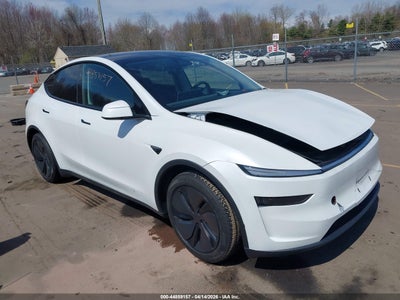 2026 Tesla Model y All-Wheel Drive/Long Range Launch Series/Premium All-Wheel Drive white Lot 111044859157 Vin 7SAYGDEE1TA378554