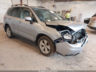 2015 Subaru Forester 2.5 2.5I Limited silver Lot 111044860544 Vin JF2SJARC9FH835227