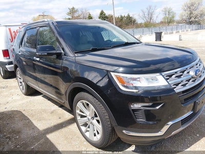 2018 Ford Explorer 3.5 Limited black Lot 111044860760 Vin 1FM5K8F85JGA26402