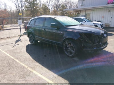 2013 Audi Q7 3.0 3.0T S Line Prestige black Lot 111044861206 Vin WA1DGAFE9DD008158