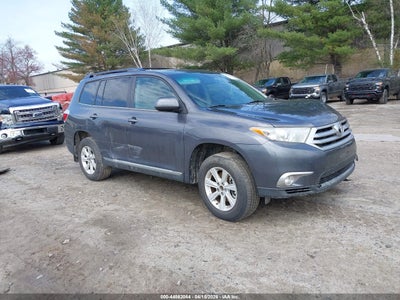 2012 Toyota Highlander 3.5 Se V6 grey Lot 111044862064 Vin 5TDBK3EH7CS156542