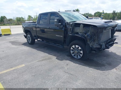 2024 Chevrolet Silverado 2500Hd 4Wd Standard Bed Custom black Lot 111044866034 Vin 2GC4YME70R1237497