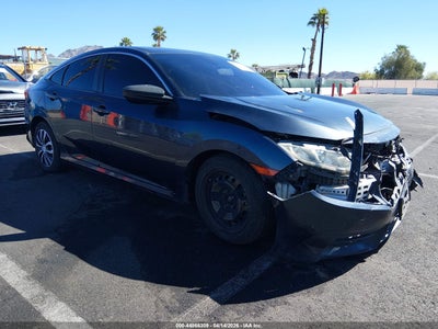 2016 Honda Civic 2.0 Lx grey Lot 111044866309 Vin 19XFC2F53GE209511