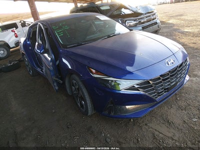 2021 Hyundai Elantra 2.0 Sel blue Lot 111044866662 Vin 5NPLN4AGXMH026423