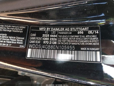2014 MERCEDES-BENZ CLA 250 9