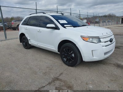 2FMDK4JC0EBB06347 2014 Ford Edge 3.5 Sel white