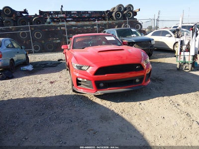 2015 Ford Mustang 2.3 Ecoboost red Lot 111044868333 Vin 1FA6P8TH9F5307075