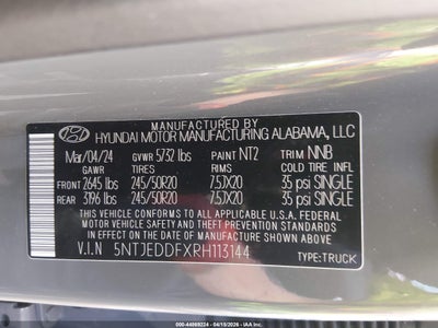 HYUNDAI SANTA CRUZ