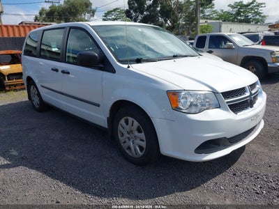 2C4RDGBG7ER250539 2014 Dodge Caravan 3.6 Grand American Value Pkg white