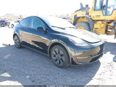 2024 Tesla Model y Long Range Dual Motor All-Wheel Drive black Lot 111044869858 Vin 7SAYGAEE4RF183879