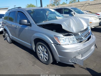 2020 Dodge Journey 2.4 Se Value silver Lot 111044870042 Vin 3C4PDCAB9LT199593