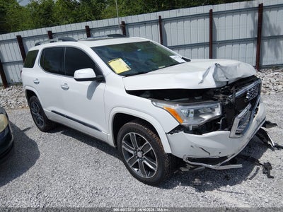 2019 Gmc Acadia 3.6 Denali white Lot 111044873214 Vin 1GKKNXLS2KZ173733