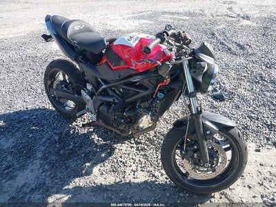 2017 Suzuki Sv Sv650 red Lot 111044879799 Vin JS1VP55A9H2100530
