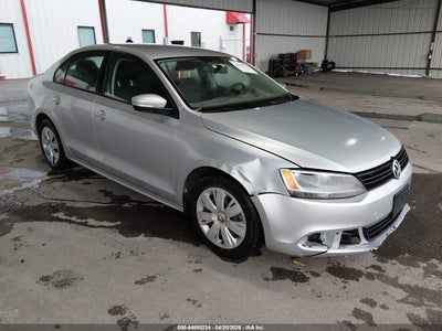 2012 Volkswagen Jetta 2.5 2.5L Se silver Lot 111044880234 Vin 3VWDP7AJ2CM367333