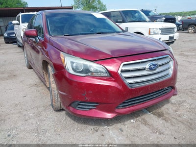 2016 Subaru LEGACY 2.5 2.5i Premium Red Lot 111044884670 Vin 4S3BNBC6XG3031190