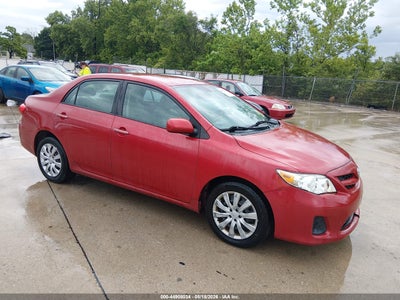 2012 Toyota Corolla 1.8 Le red Lot 111044908034 Vin 2T1BU4EE9CC772368