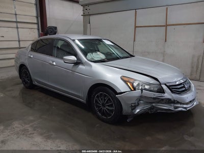 2012 Honda Accord 2.4 2.4 Lx Silver Lot 111044920498 Vin 1HGCP2F37CA064896