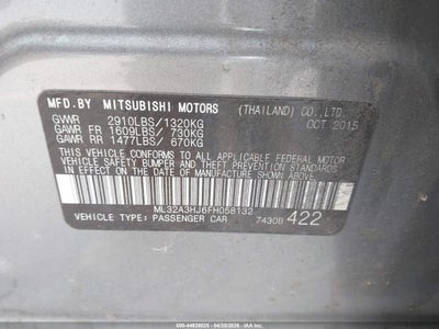 MITSUBISHI MIRAGE