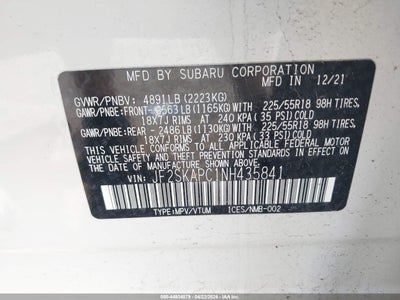 SUBARU FORESTER
