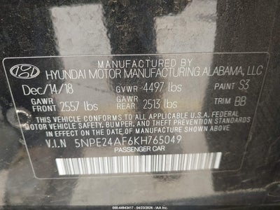 HYUNDAI SONATA