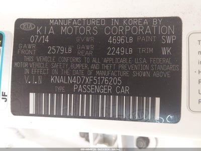 KIA CADENZA