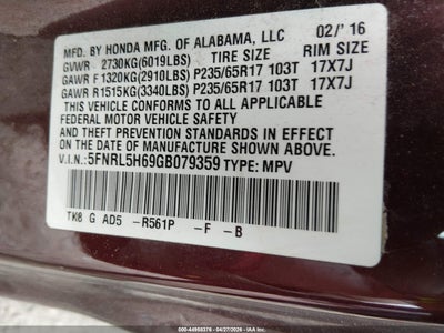 HONDA ODYSSEY