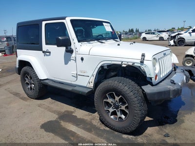 2012 Jeep Wrangler / 3.6 Sahara White Lot 111044968258 Vin 1C4AJWBG7CL170308