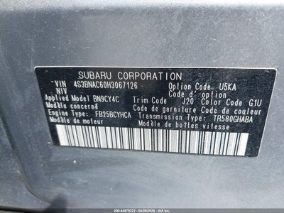 SUBARU LEGACY
