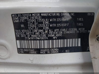 2021 TOYOTA RAV4 9
