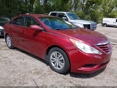 2012 Hyundai Sonata 2.4 Gls red Lot 111044989307 Vin 5NPEB4AC6CH361630