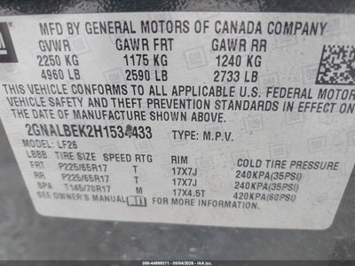 CHEVROLET EQUINOX