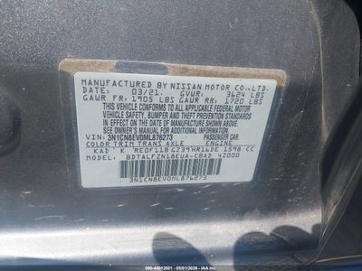 NISSAN VERSA