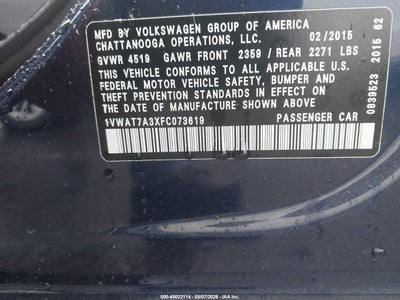 VOLKSWAGEN PASSAT